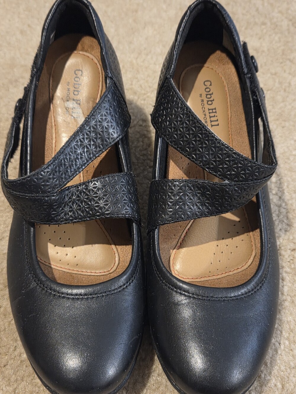Cobb Hill by New Balance Black Mary Jane Comfort Shoes